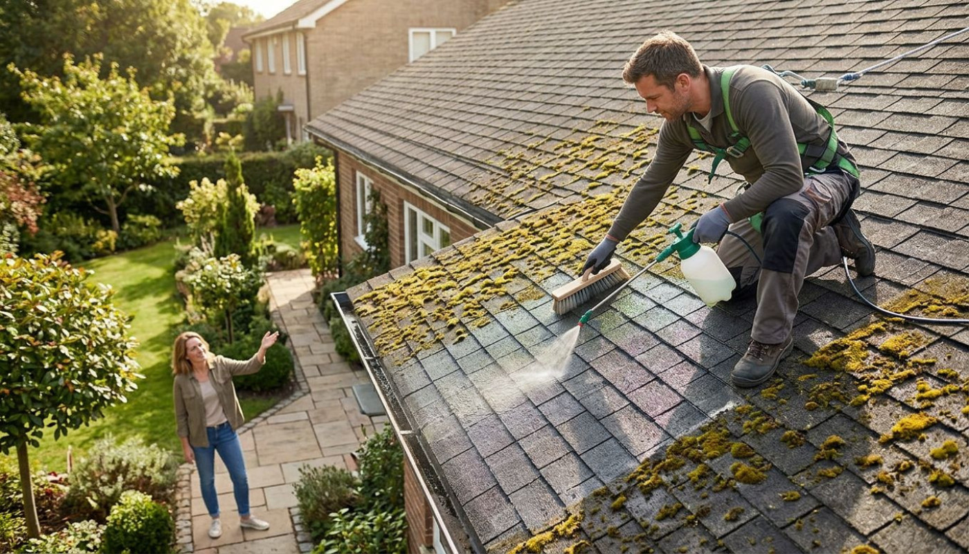 Comment le démoussage prolonge la durée de vie de votre toiture ?